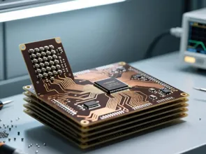 Uniwell Circuits 14 Layers RO4003C+HTG Hybrid Board HDI Board