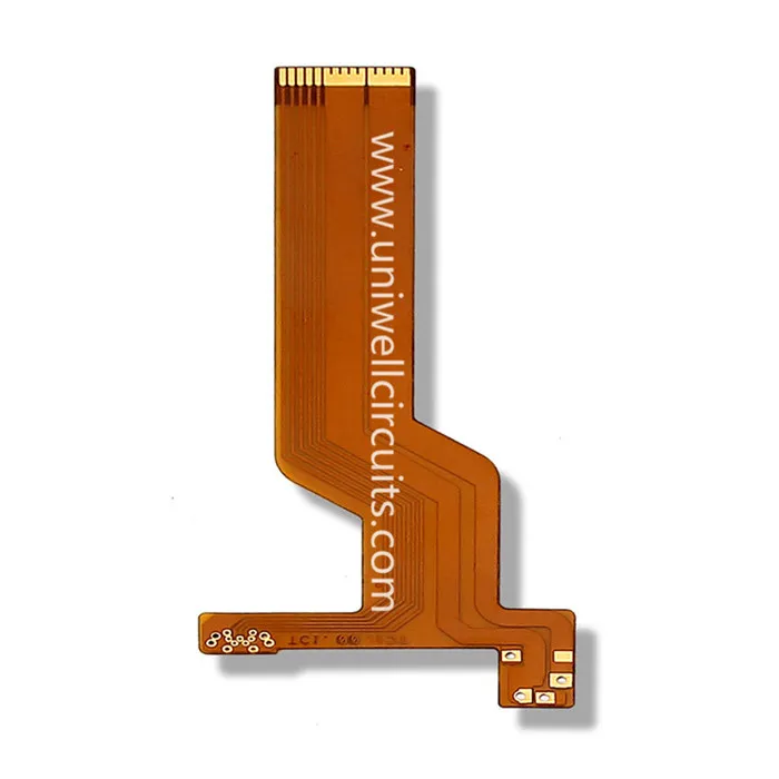 Dobbeltsidet Gold Finger Flex PCB