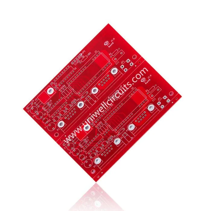 Red Solder Mask Circuit Board